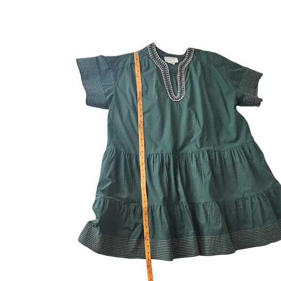 Tuckernuck Pomander Place Tiered Short Sleeve Short Dress Size Large - Picture 8 of 11